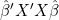 \hat{\beta}'X'X\hat{\beta}