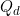 Q_d