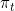\pi_t