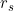 r_s