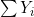 \sum Y_i