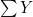 \sum Y