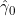 \hat\gamma_0