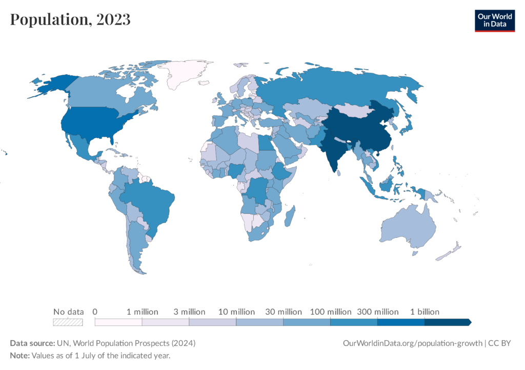World Population Map